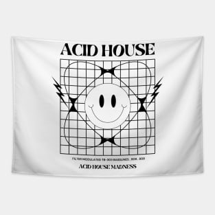 ACID HOUSE  - 303 Grid Madness Tapestry