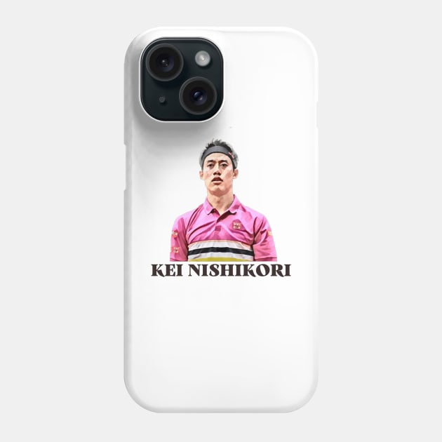 kei nishikori Phone Case by BorodinaAlen