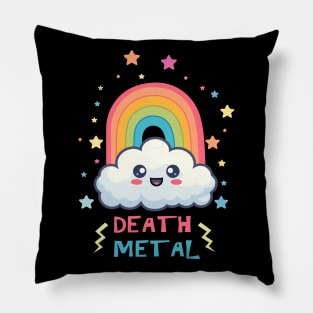 Death Metal Cloud Pillow