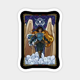 Korra Stained Glass Magnet