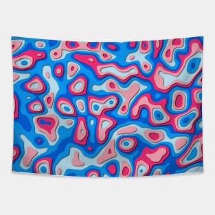 Islands Abstract Pattern Tapestry