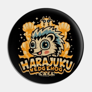 Harajuku Hedgehog Cafe Pin