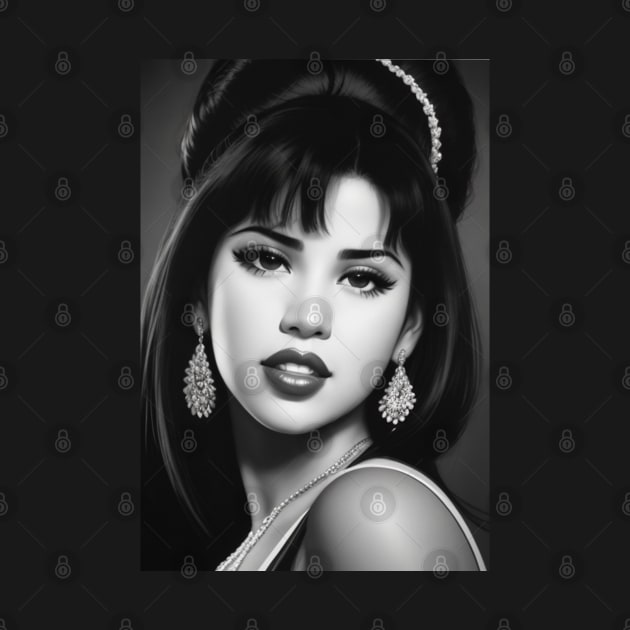 Womens Music Gift Love Selena by Moulezitouna