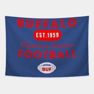 Buffalo Football Vintage Style Tapestry