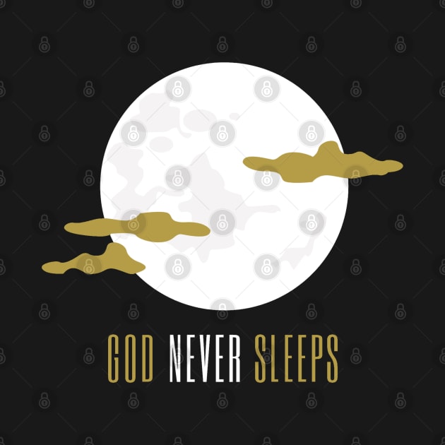 God Never Sleeps Graphic by SOCMinistries