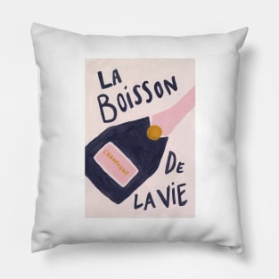 La Boisson de la vie Pillow