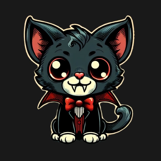 Vampire cat by NightvisionDesign