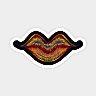 Sealed lips Magnet