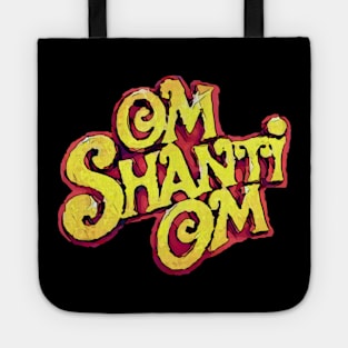 Om Shanti Om Poster Title Bollywood Famous Movie Hindi Tote