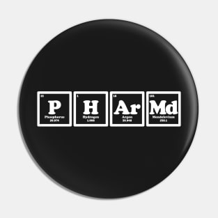 PharmD Periodic Table Pin