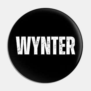 Wynter Name Gift Birthday Holiday Anniversary Pin