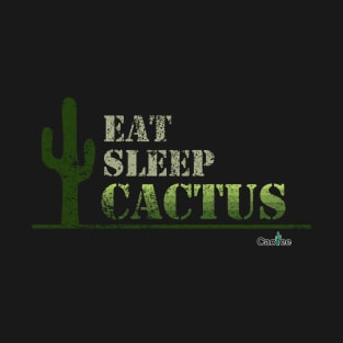 Eat Sleep Cactus Repeat T-Shirt