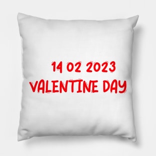 14 02 2023 Valentine Day Pillow