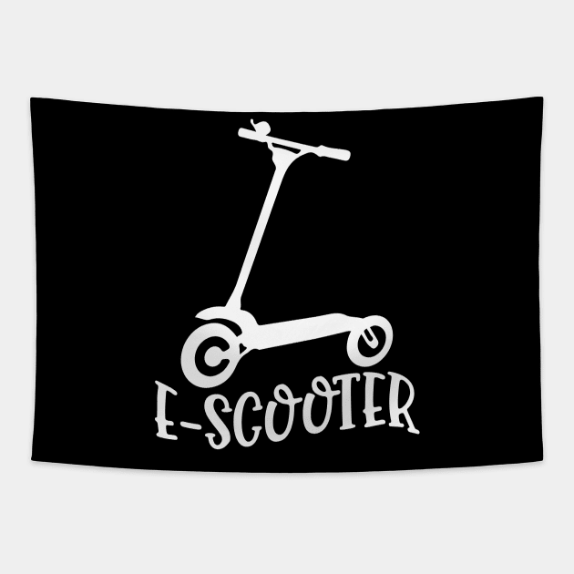 E-Scooter Tapestry by Dojaja