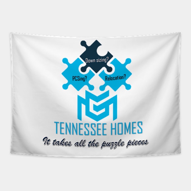 Gatewood Tennessee Homes Tapestry by BigOrangeShirtShop