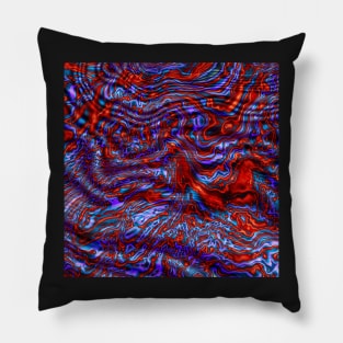 Silky waves Pillow