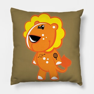Leon the Lion Pillow