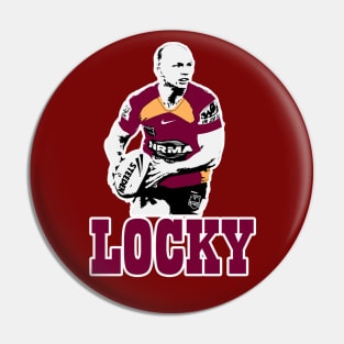 Brisbane Broncos & Queensland Legend Darren Lockyer - LOCKY! Pin