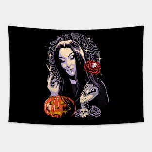 Sweet Morticia Tapestry