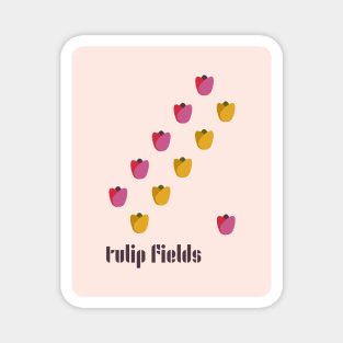 Tulip Fields Magnet