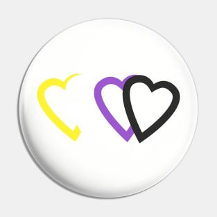 Non-Binary Pride Pin