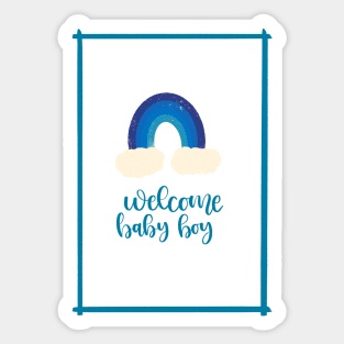 3D Welcome Baby Girl Stickers #9762 :: Baby Stickers