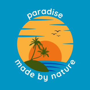 Paradise dark background T-Shirt