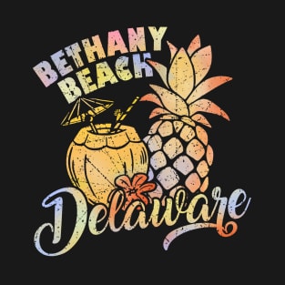 Summer Vacation Retro Bethany Beach Delaware T-Shirt