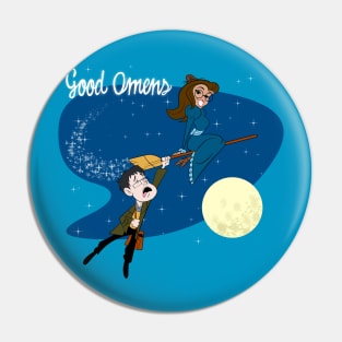 Great Omens Pin