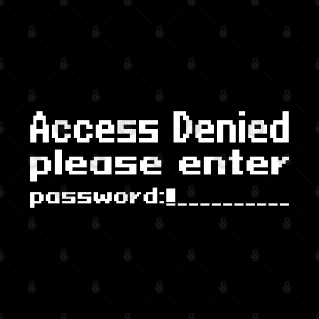 Access Denied, please enter password by WolfGang mmxx