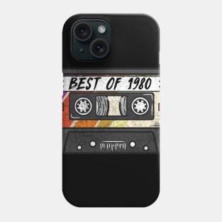 Happy 40th Birthday Party - Retro Cassette 1980 Gift Phone Case