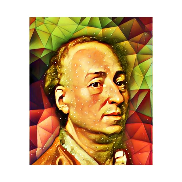 Denis Diderot Snow Portrait | Denis Diderot Artwork 15 by JustLit