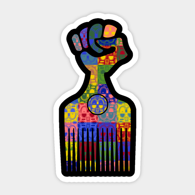 Pick 3.0 - Black Power - Sticker