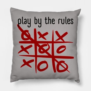 play by the rules Pillow