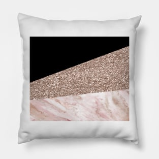 Black Forest Marble Pillow