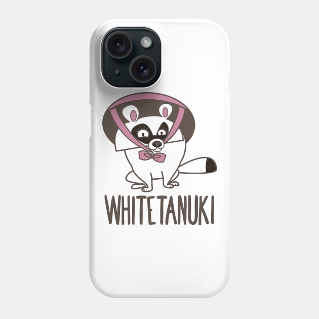 White tanuki Phone Case by belettelepink