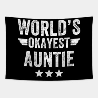 World's okayest auntie Tapestry