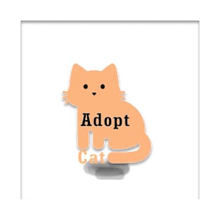 Adopt Cat T-Shirt