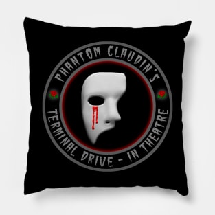 Phantom Claudin’s – Terminal Drive-In Theatre Pillow