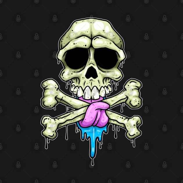 Skull Tongue by Laughin' Bones