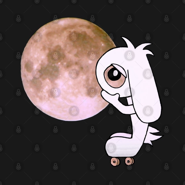 Bunny Moon # Bob The Lop by badlydrawnbabe