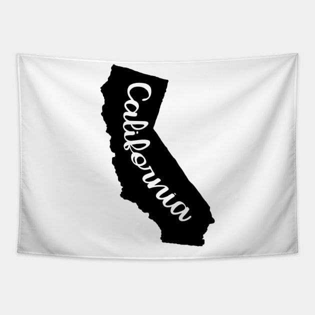 California State Map Tapestry by koolteas