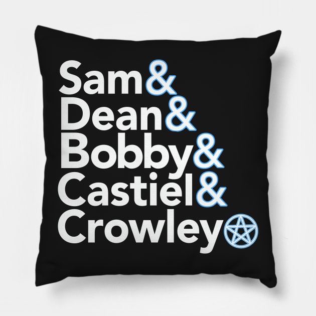 Supernatural Characters Pillow by Boots