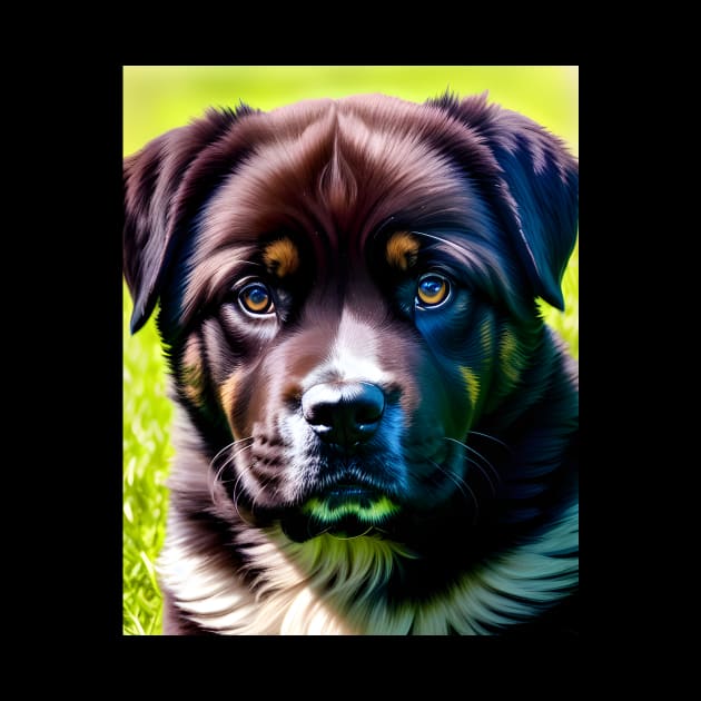 Tibetan Mastiff Puppy 07 by Jaymz Weiss Designz