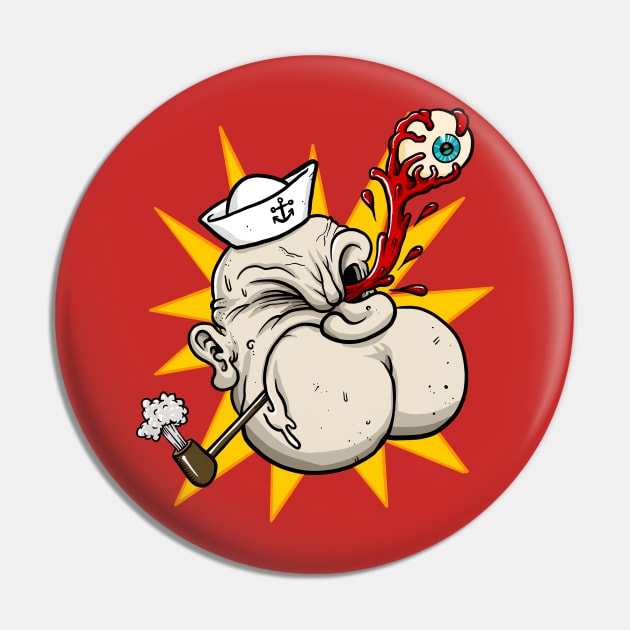 Popeye Pin by Brownlazer