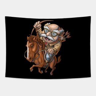 diabeetus riding out of an explosion in the movie hard target Tapestry