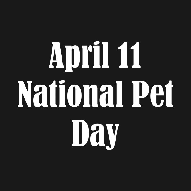 National Pet Day by Fandie