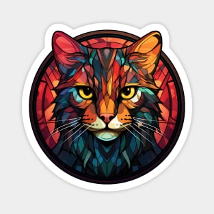 Proud Red Cat - Cat Lover Magnet