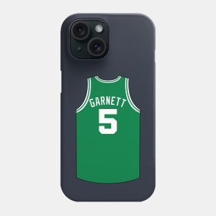 Kevin Garnett Boston Jersey Qiangy Phone Case