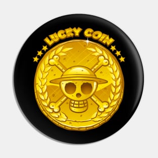 Lucky coin Pin